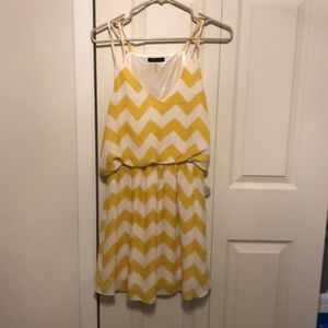 Chevron sun dress